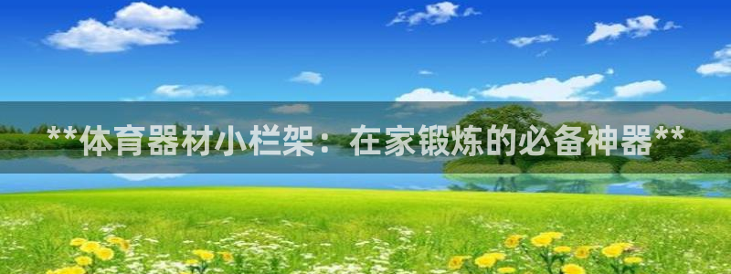 极悦娱乐股东结构：**体育器材小栏架：在家锻炼的必备