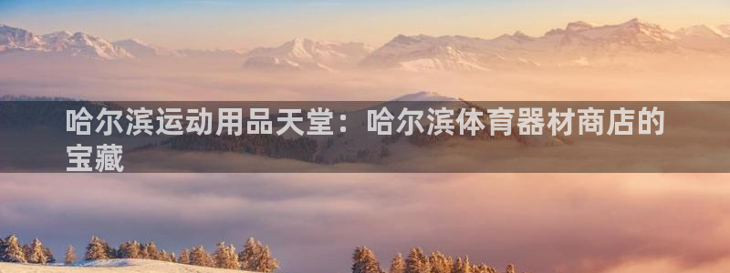 极悦平台注册流程图：哈尔滨运动用品天堂：哈尔滨体育器