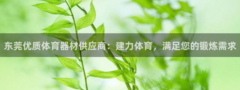 极悦娱乐百科百度：东莞优质体育器材供应商：建力体育，