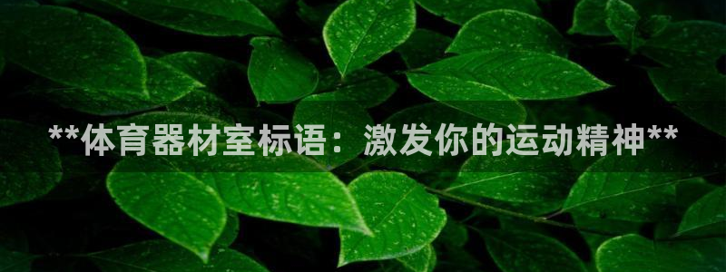 极悦娱乐股东名单：**体育器材室标语：激发你的运动精