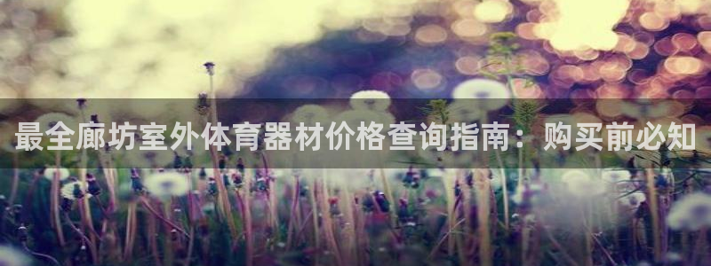 极悦官网下载最新版本更新内容视频：最全廊坊室外体育器